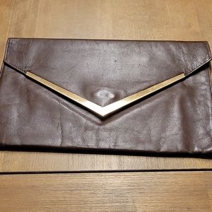 VINTAGE LARGE TEEK ORR CLUTCH BAG